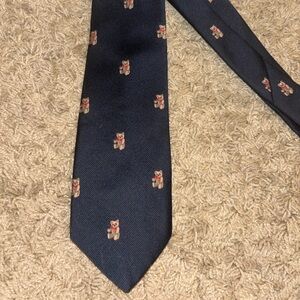 Alynn vintage teddy bear tie